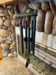 NEW IN BOX - Corinthian Bells Hand Tuned Wind Chime 30 Inch Green