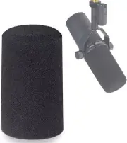 SM7B Windscreen - Mic Pop Filter Foam Cover Compatible with Shure SM7B Microphon