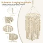 Bohemian Hanging Lamp Shade Handmade Macrame Lamp Shade Decorative ShVnZ