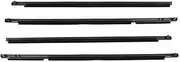 Car Front Rear Window Weatherstrip Rubber Trim Seal Belt Sealing Strips Compatible with Toyota Compatible with Corolla 2007-2014#7572012780 7572002210 Automotive Seals