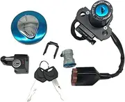 Replacement Parts Ignition Switch Gas Fuel Cap Seat Lock Master Key Set Accessories Fit for Honda CRF250L CRF250LA 2013-2016 2017 2018 2019 2020 Easy to Replace