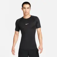 在飛比找momo購物網優惠-【NIKE 耐吉】上衣 男款 短袖上衣 運動 緊身 AS M