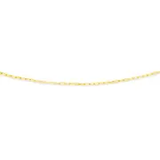9ct Gold 50cm Solid Paperclip Chain