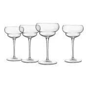 Luigi Bormioli Backdoor 20's Set of 4 Glasses Nick & Nora 170ml