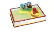 Wizard oz slipper cake topper sku 27-0