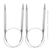 2pcs 23.62" Circular Knitting Needles US 13/9.0mm Needles 5.51" Short