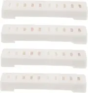 Kisangel 4pcs Water Dispenser Filter Water Feeder Drinking Fountain Accessories Drinking Water Filter Supplies Refill Pet Water Fountain Filter Pet Fountain Replacement Filter White Plastic
