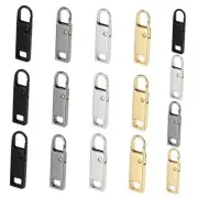 Zipper Pull Replacement (Upgraded), 16 Pcs Detachable Zipper Pull Tabs for