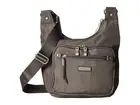 Baggallini RFID Cross-City Bag - Gray/Grey