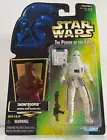 Kenner Star Wars The Power Of The Force Snowtrooper Green Card