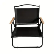 NNETM Outdoor Portable Folding Chair - Black