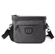 Bicycle Front Tube Bag Folding Handlebar Storage Basket Portable Shoulder Bag