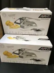 Avanti Potato Chipper with 2 Blades - Stainless Steel