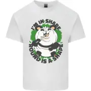 Panda Bear Funny Overweight Fat Humour Kids T-Shirt Childrens