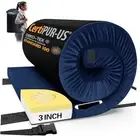 Memory Foam Camping Mattress Pad, CertiPUR-US Sleeping Mat Portable Roll Up