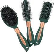 Healeved Pc Massage Comb Set Curved Vented Hair Brush for Painless Scalp Massage Hair Growth