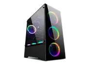 Bgears b-Voguish Gaming PC Case with Tempered Glass panels, USB3.0, Support E...