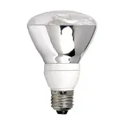 R80 13W E27 Fluorescent Reflector Lamp Energy Saver Superlux Lighting - SBF80-13EWW