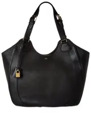 CELINE Meo Leather Tote