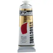 Derivan Matisse Structure Paint 75mL Brilliant Alizarin S3