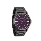 Nixon "Sentry SS" Watch (Gunmetal/Blackberry/Gold) Stainless Steel Analog Watch