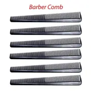 6 pcs Hair Black Comb Beard & Mustache Combs for Men's Hair Beard Barber