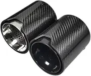 1 Piece Compatible For BMW- Cars M5/F90 Exhaust Modified Carbon Fiber Tail Throat Muffler Tips(B Style)