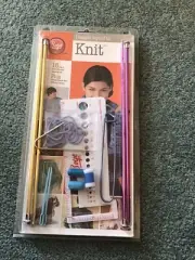 Boyd I Taught Myself To Knit 18 Projects & Instructions For 18 Projects BNWT
