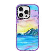 iPhone 16 Pro Impact Case MagSafe Compatible Kaneohe Iphone Case by Ann Upton