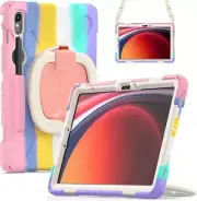 Heavy Duty Case for Galaxy Tab S9 Ultra 2023/S8 Ultra 14.6 Inch 2022, Hybrid