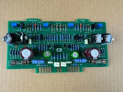 New Sansui F-2436-1 Driver Board COMPLETELY BUILT 8080 9090 890 990 QRX-7001 PCB