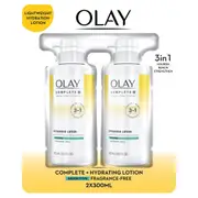 Olay Complete Hydrating Lotion 2 x 300g
