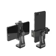Universal Smartphone Tripod Mount Adapter Vertical & Horizontal Bracket with 1/4 Thread