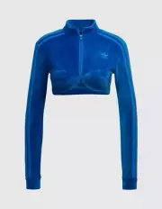 Adidas Originals Jeremy Scott Women’s Velour Track Top H50965 Size Large