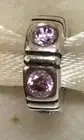 New Genuine Pandora Spacer Trinity Pink Cubic Zirconia 790368PCZ