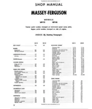 Massey Ferguson 175 180 TMM Workshop Manual Get it Today
