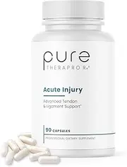 Acute Injury -"Delayed Release" Caps | Tendon & Ligament Support | Convenient Once a Day Clinical Dose | Boosts Tendon Health, Movement & Physical Function | Pharm (90 Capsules)