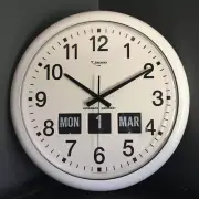 Analogue Clock with Calendar 40cm