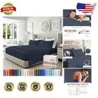 Luxurious 100% Cotton King Size Bed Sheets Set - 400 Thread Count Sateen
