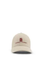 [Brunello Cucinelli] Brunello Cucinelli-Corduroy Baseball Hat-Uomo L