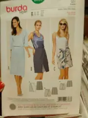 Burda 6768 Skirt sewing pattern New 10-20 Makes 6 Styles