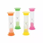 3-Minute Sand Timers, Toys, 12 Pieces