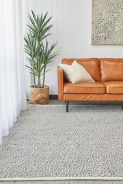 Textile Grey Rug