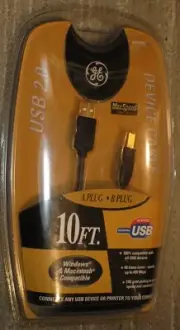 New 10 ft High-Speed USB device printer type cable A plug/B plug FREE SHIPPING