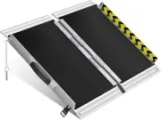Wheelchair Ramp 2FT Folding Handicap Ramp Portable Wheelchair Ramp Threshold ...