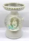 ✨Bath & Body Works Glitter LightUp Mermaid Water Globe 3 Wick Candle Pedestal✨