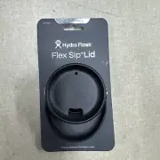 NEW Hydro Flask Wide Mouth Flex Sip Lid Black Durable Strap Fits OEM Leak Proof
