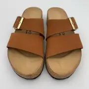 Birkenstock New w/ Box Almina Papillio Pecan Nubuck Leather Regular Select Size