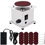 4 Inch Mini Disc Sander with Variable Speed 6000 RPM, Electric Small Hobby Di...