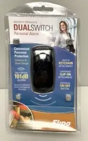 NEW Flipo Dual Switch Personal Alarm 101db ..Extremely Loud!!!!!